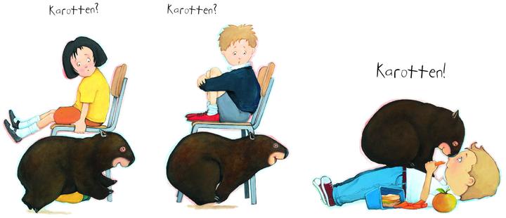 Produktbild Wombats erster Schultag (Deutsch, Bruce Whatley, Jackie French, Leena Flegler, 2015)