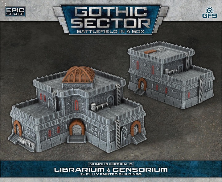 Actual product image Gale Force Nine Mundus Imperialis - Librarium & Censorium (x2)