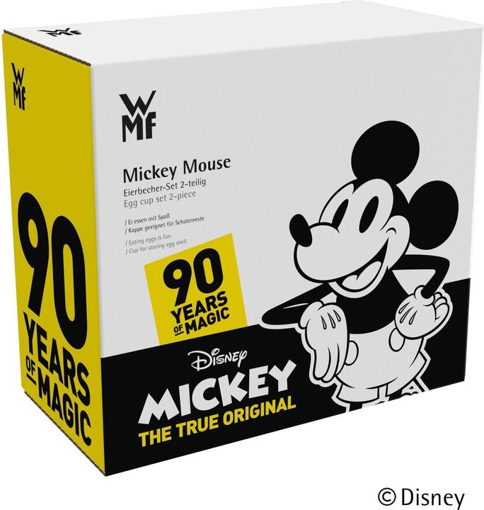 Produktbild WMF Kinder Eierbecher mit Löffel Disney Mickey Mouse Kunststoff Edelstahl (1 x)