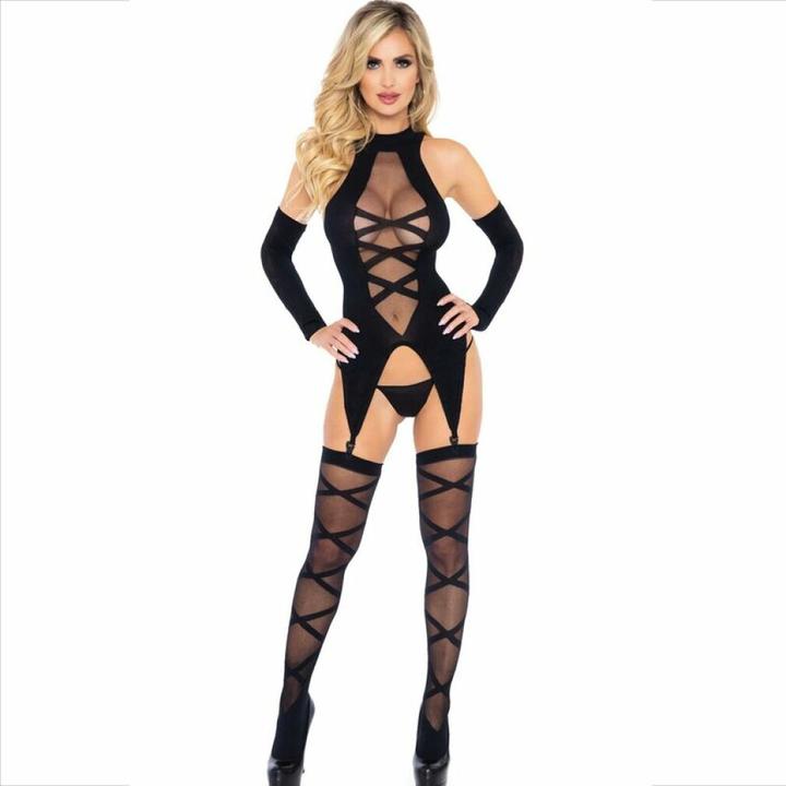 Produktbild Leg Avenue 3-teiliges aufreizendes Set (One Size)