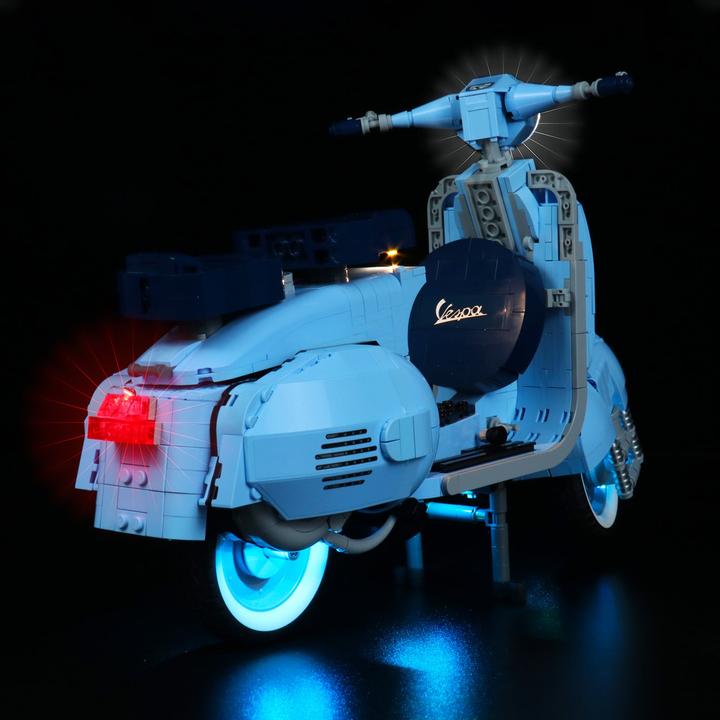 Produktbild BrickBling LED Licht Set für LEGO Vespa 125 (10298) inkl. Fernbedienung