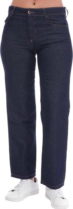 Actual product image Emporio Armani Womens/Ladies J04 Wide Leg Jeans (28)