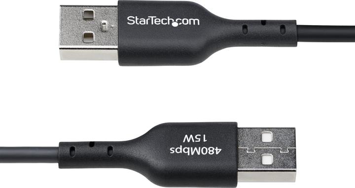 Produktbild StarTech Cable USB-A to USB-C 1m Black (1 m, USB 2.0, 15 W)