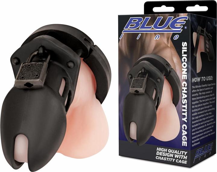 Produktbild Blue Line C&B GEAR Silicone Chastity Cage - Black