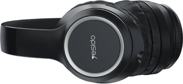 Produktbild Yesido - Wireless Headphones (EP03) - Foldable with Noise Canceling, Super Bass - Black (ANC, 14 h, Kabellos)