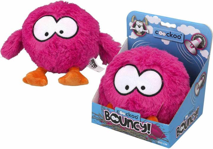 Actual product image EBI Coockoo Dog Toy Bouncy Jumping Ball with Sound Chip
