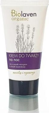 Immagine prodotto Biolaven Crema viso notte idratante e rigenerante Olio di semi d'uva e olio di lavanda 50 ml (50 ml, Crema notte)