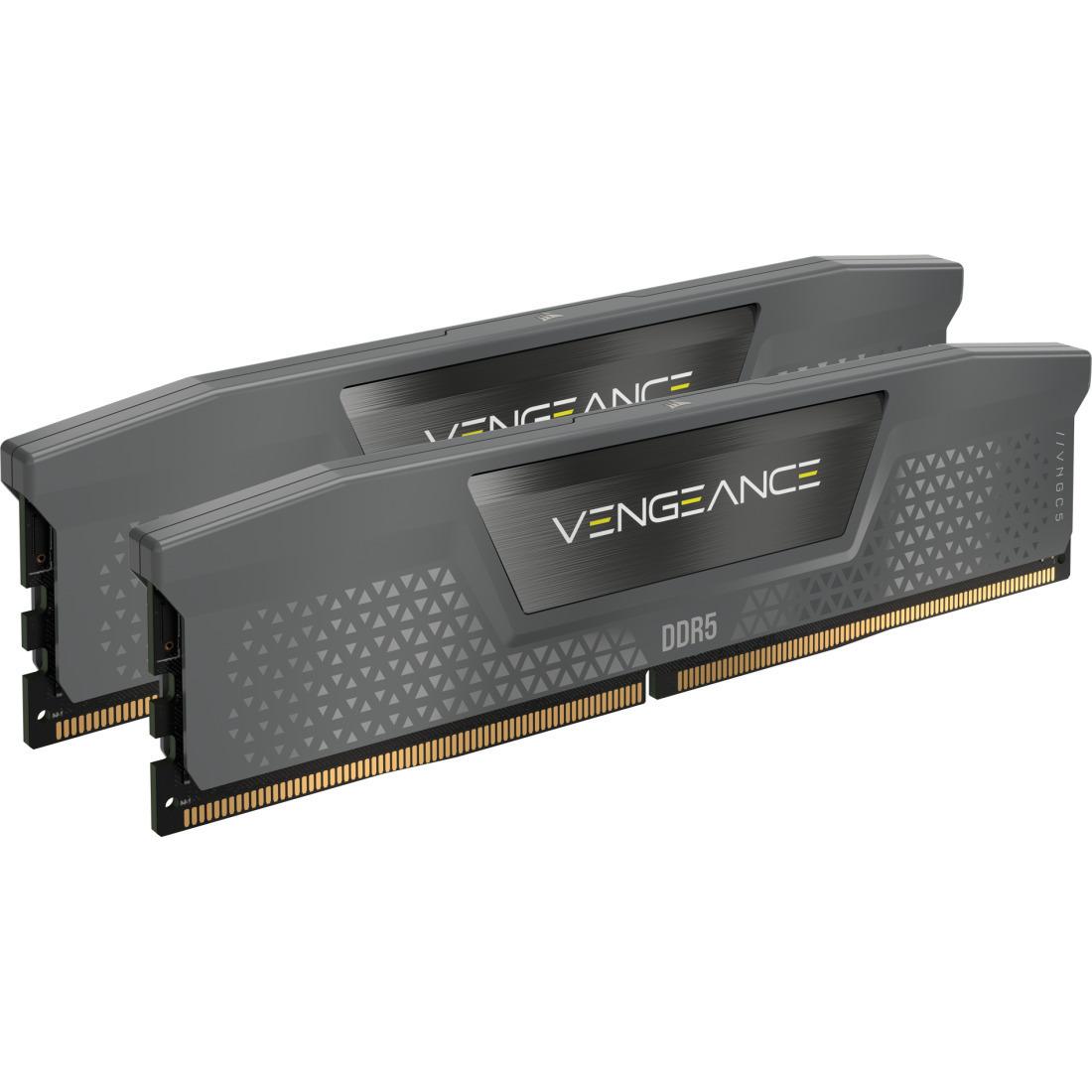 Corsair Vengeance (2 x 32GB, 6000 MHz, DDR5-RAM, DIMM), RAM, Grau
