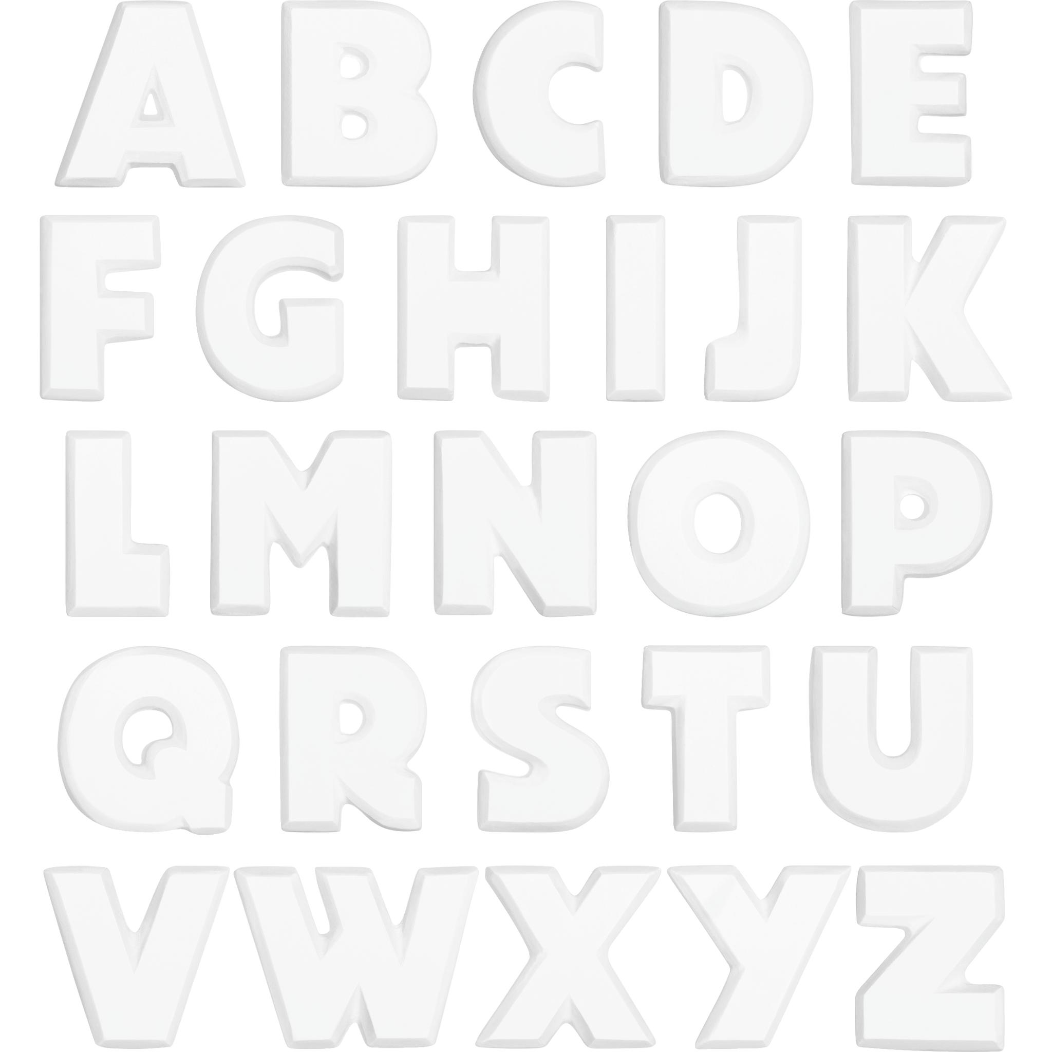 Knorr Prandell Stampo per fusione “Lettere (A-Z)” 35 mm, bianco
