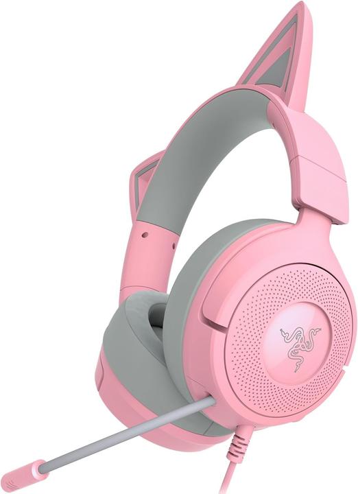 Actual product image Razer Kraken Kitty V3 X - Quartz (Cable)