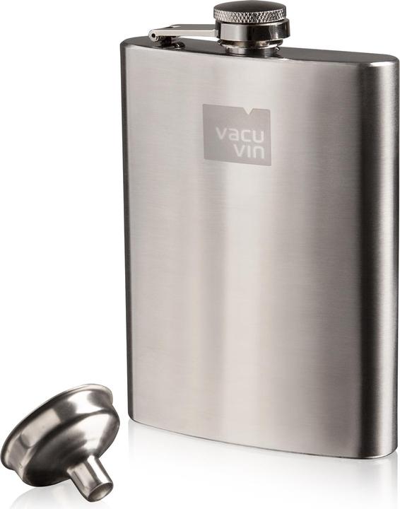 Vacu Vin Hip flask with funnel (240 ml)