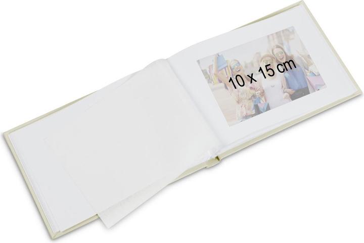 Actual product image Hama Fine art book album 24x17 36 white pages (24 x 17 cm)