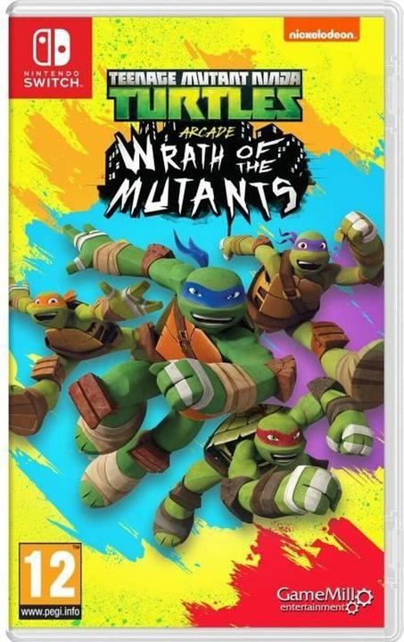 Actual product image Game TMNT Arcade: Wrath of the Mutants /Switch (Switch, Switch Lite, Switch OLED, EN)