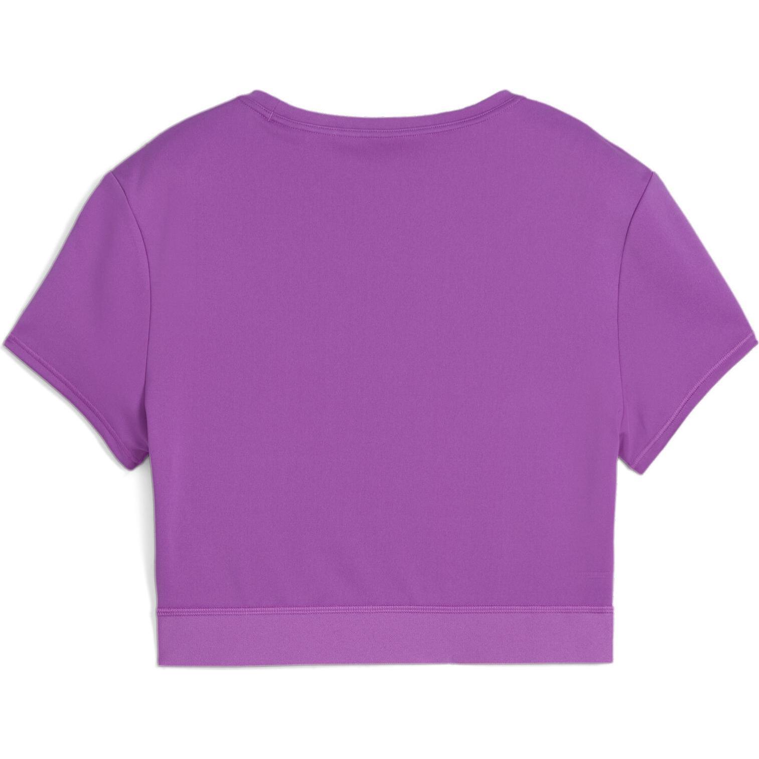 Thumbnail - Puma, Damen, Sportshirt, W Strong Tee - Short (S), Violett, S