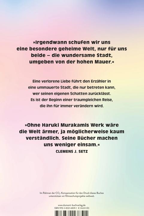Immagine prodotto Die Stadt und ihre ungewisse Mauer (Tedesco, Haruki Murakami, 2024)