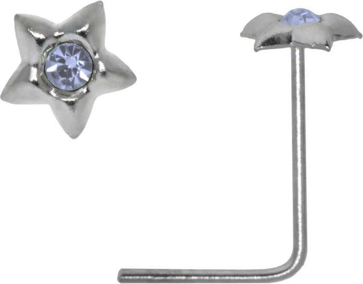 Immagine prodotto Bijouteria Piercing per naso (Argento 925, Vetro (di orologio))