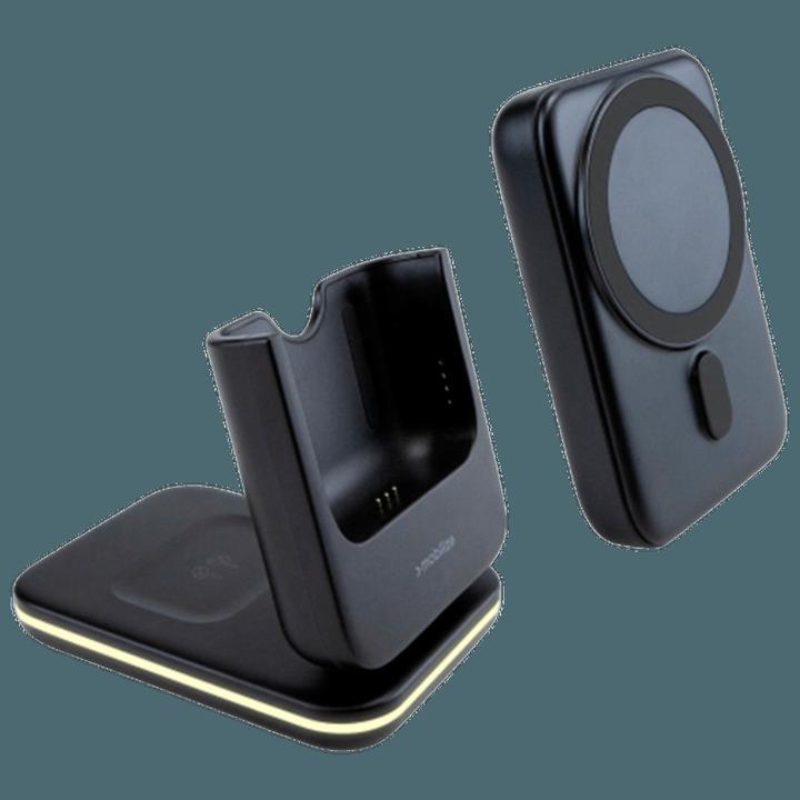 Produktbild Mobilize 4 In 1 Kabellose Ladestation mit Abnehmbarer Powerbank (5000 mAh, 15 W)