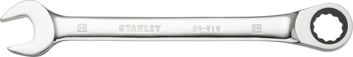 Actual product image Stanley Ratchet ring spanner (19 mm)