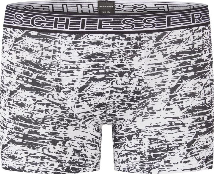Actual product image Schiesser Pack of 6 Teens Boys 95/5 Organic Cotton Shorts / Pants (140, pack of 6)