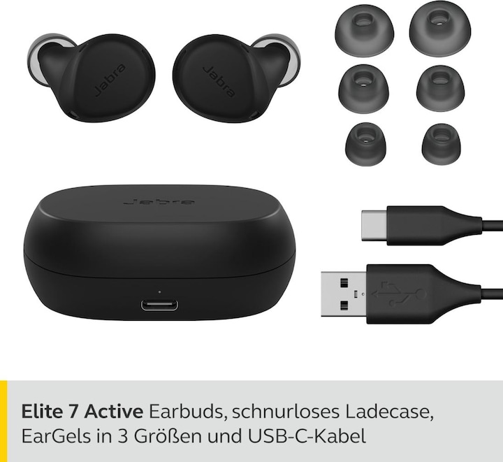 Actual product image Jabra Elite 7 Active (ANC, 8 h, Wireless)