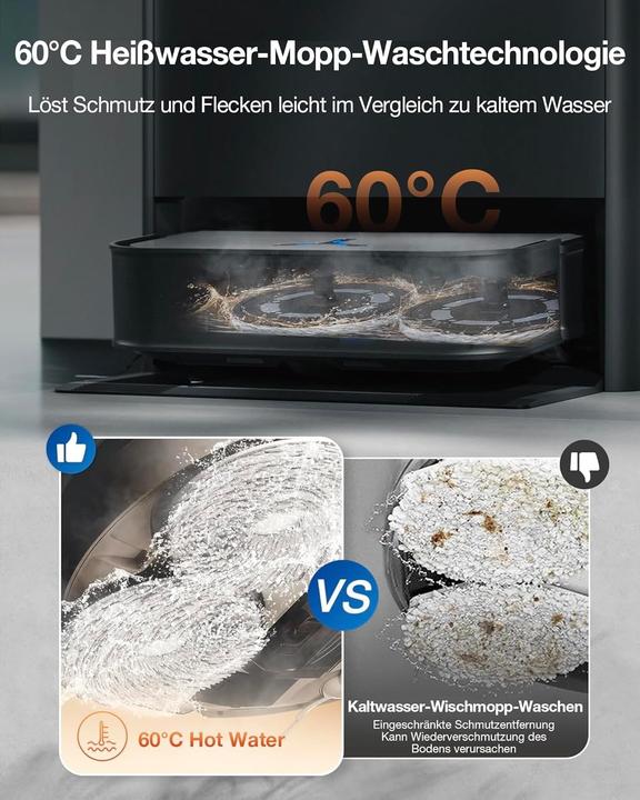 Produktbild Ecovacs Deebot X2 Combo (8700 Pa)