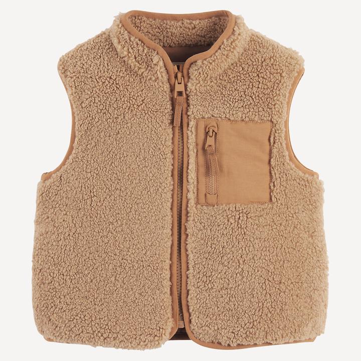 La Redoute Collections Ärmellose Weste aus Sherpa