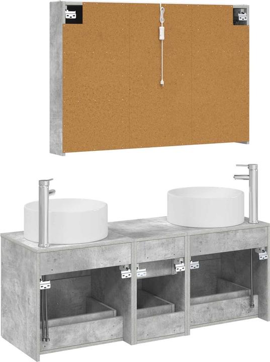 Produktbild vidaXL Badezimmerschrank (15.50 x 100 x 70 cm)