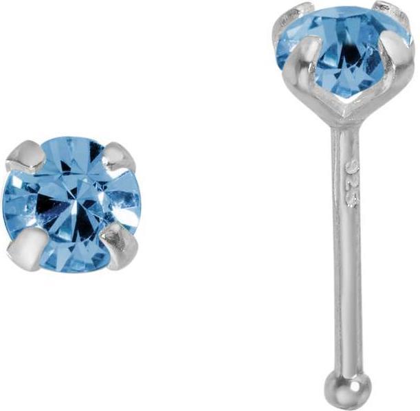 Immagine prodotto Bijouteria Piercing per naso (Zirconia, Argento)