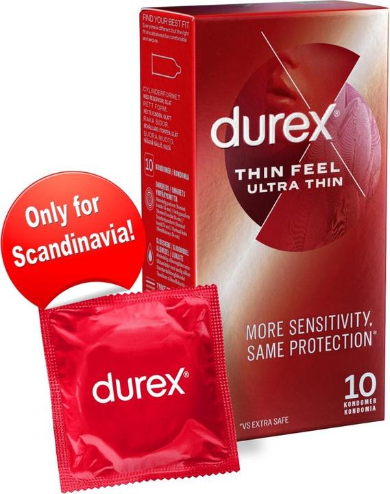 Actual product image Durex ultrathin (10 pcs.)