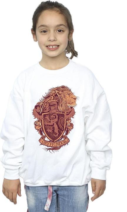 Produktbild Gryffindor Sketch Crest Sweatshirt Mädchen (116)