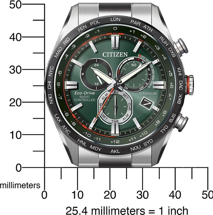 Produktbild Citizen CB5946-82X Eco-Drive Super-Titanium 43mm 10ATM (Analoguhr, 43 mm)