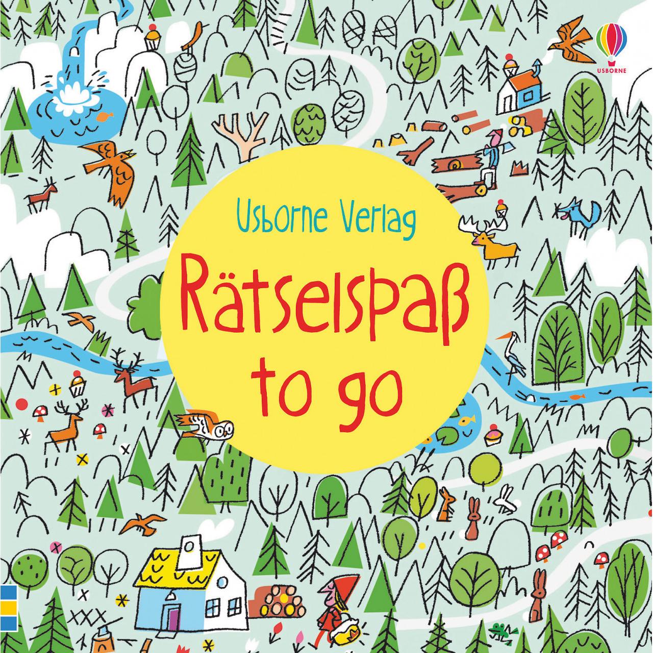 Rätselspass to go, Kinderbücher von Sarah Courtauld, Alex Firth