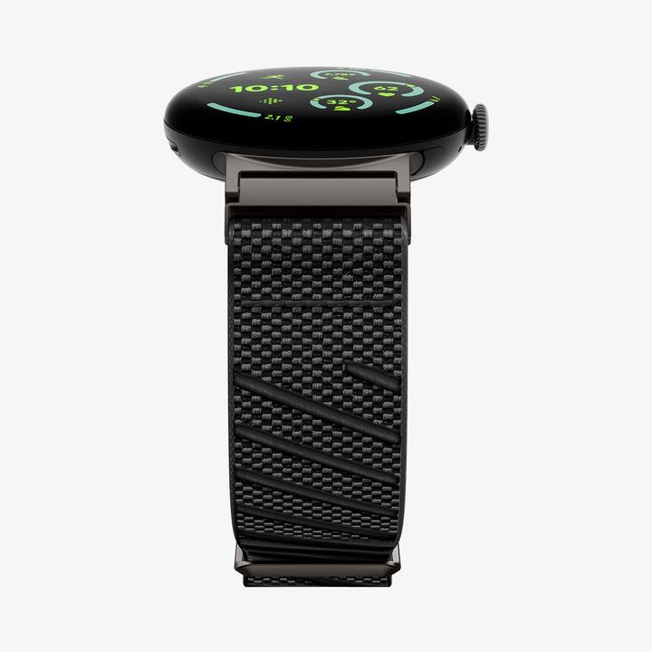 Actual product image Spigen Lite Fit X Band Google Pixel Watch 4/3/2/1 (41mm) Black (Nylon)