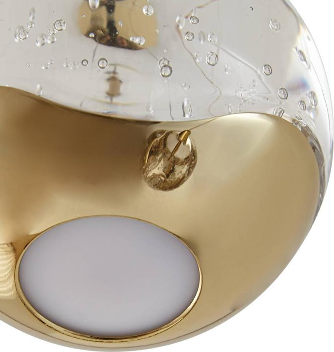 Produktbild Lucande Hayley 3 Pendelleuchte Clear/Gold (1175 lm)