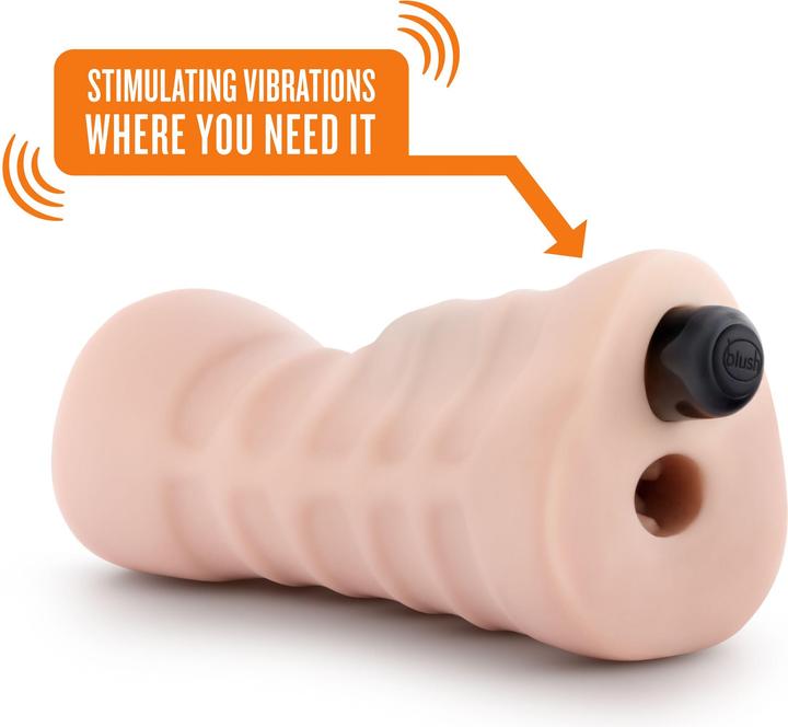 Produktbild Blush M for Men Masturbator Sky mit Kugelvibrator Mund