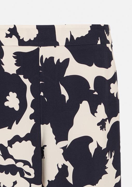 Actual product image Comma Hose Feminine Schlupfhose mit weitem Bein und All-over-Print (36)