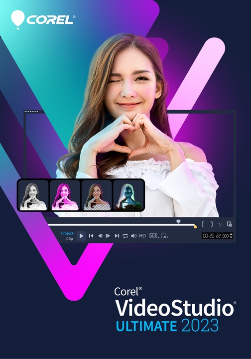 Immagine prodotto Corel VideoStudio Ultimate 2023 Scaricare (1 Utente, 1 Dispositivi/Utenti, Senza limiti)