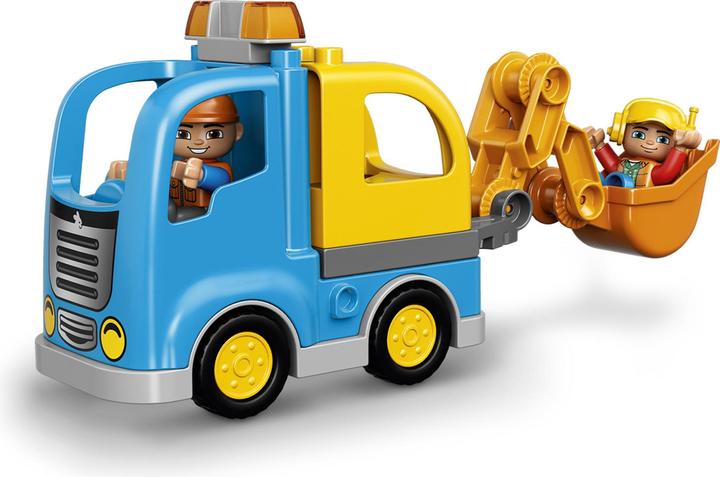 Produktbild LEGO DUPLO Bagger Lastwagen (10812)