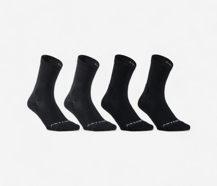 Produktbild Artengo Tennissocken High 4er-Pack - RS 300 grau/schwarz (35 - 38)