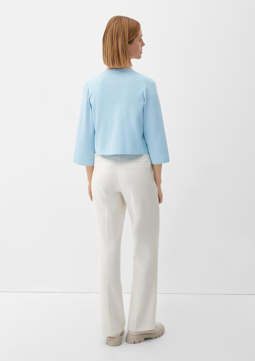 Produktbild s.Oliver Strickjacke Strickjacke aus Baumwollmix (42)