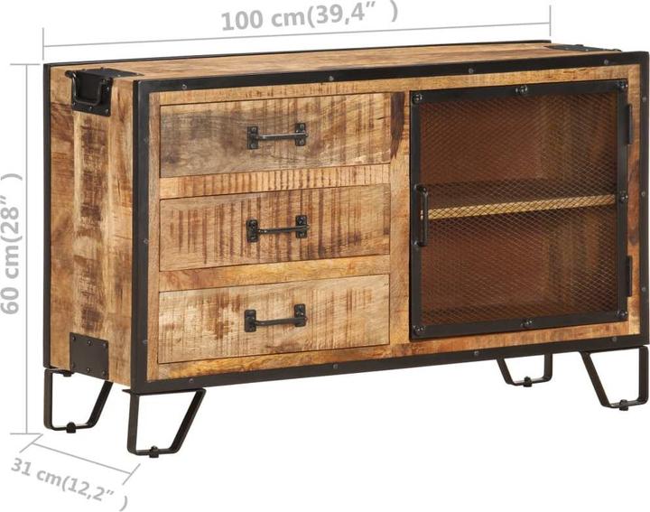 Produktbild vidaXL Sideboard (100 x 31 x 60 cm)