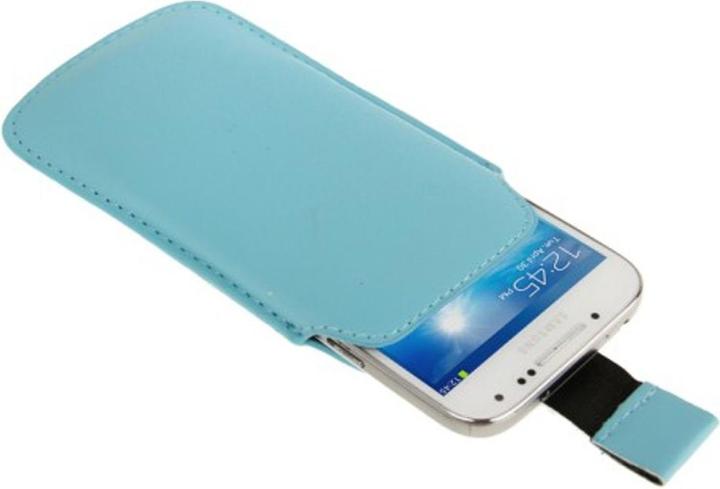 Actual product image König Design Mobile Phone Case Slide Cover Light Blue (Apple iPhone 5s, Apple iPhone 5, Apple iPhone 5c, Samsung Galaxy S4 mini)