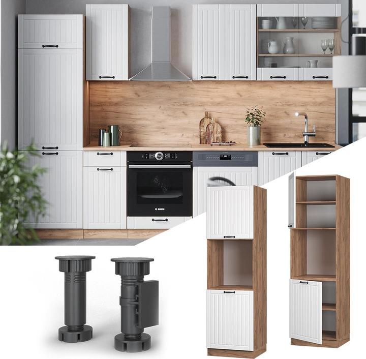 Produktbild Vicco Herdumbauschrank Fame-Line (60 x 58.10 x 206.80 cm)
