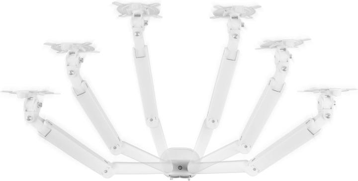 Actual product image One for All Monitor mount Solid Dual White DM 4220 (Ceiling, Table, 35", 10 kg)