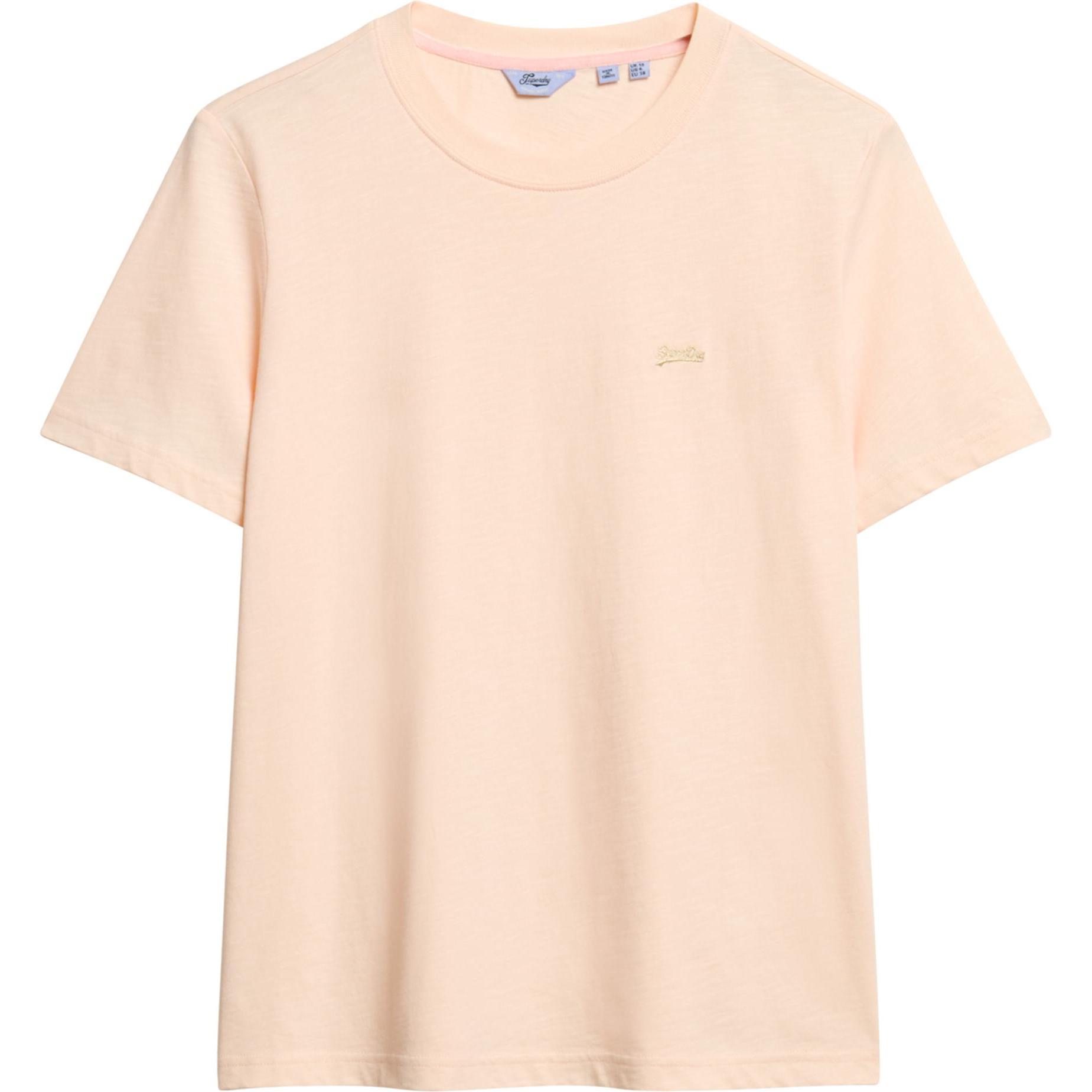 Superdry, Damen, Shirt, t-shirt essentia ogo sub, Rosa, (L)
