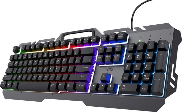 Produktbild Trust USB GXT853 ESCA METAL/RAINBOW GAMING 23796 (Englisch International, Kabelgebunden)