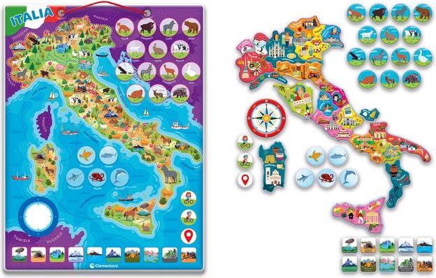 Produktbild Clementoni Italia Magnetic Puzzle