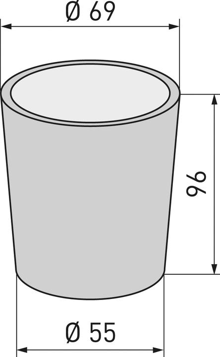 Actual product image Sofia Accessoires (Ø 6.5 x 9.5 cm)