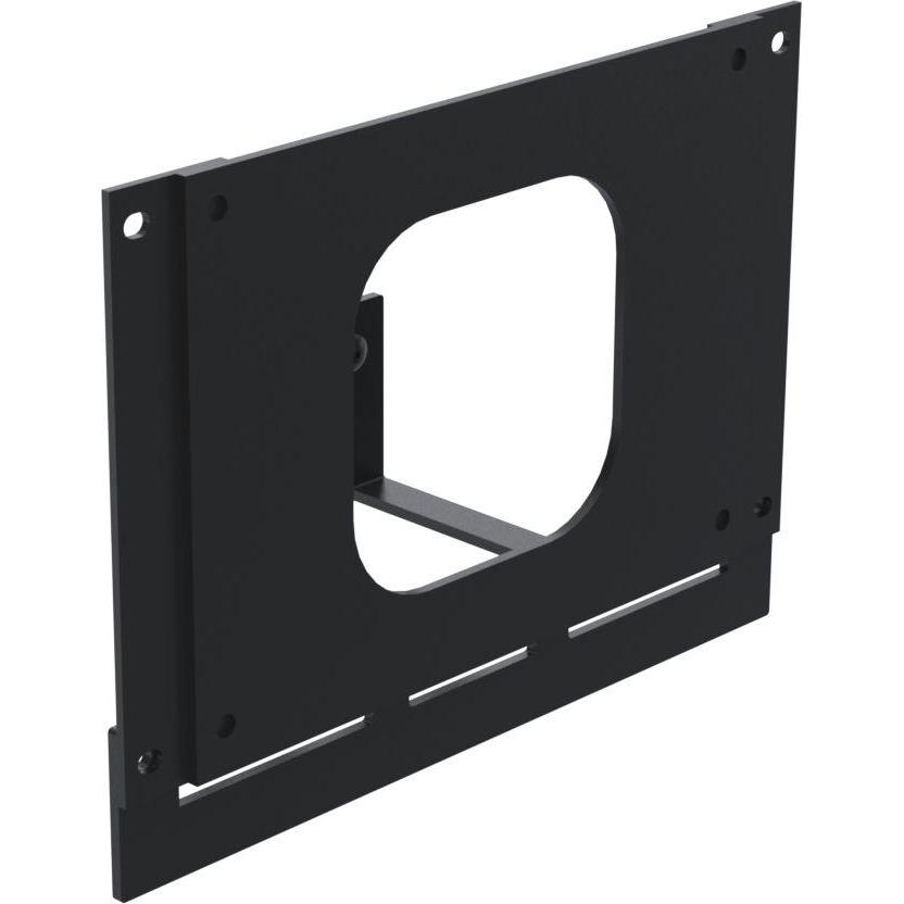 Ergonomic Solutions Kiosk bracket and coverplate, Dockingstation + USB Hub, Schwarz