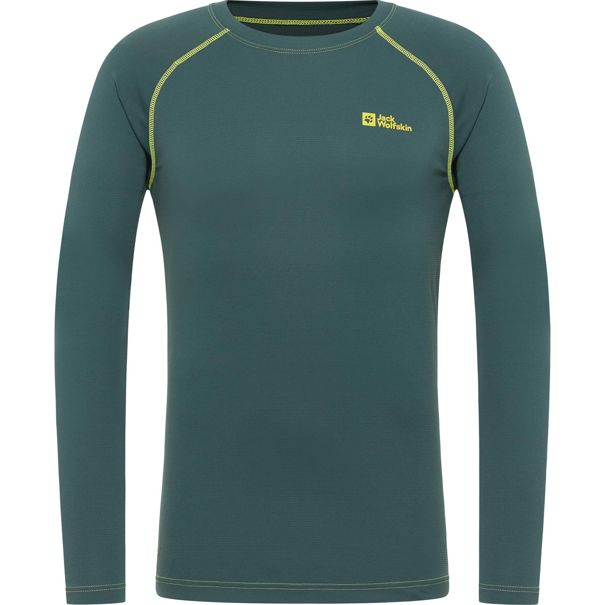 Thumbnail - Jack Wolfskin, Herren, Shirt, Infinite Light Ls M, Grün, (XXL)